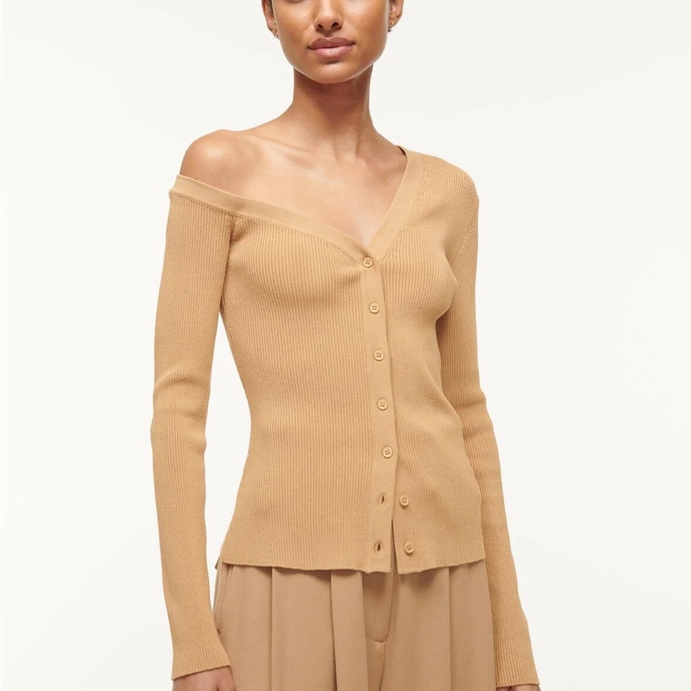 Staud Off Shoulder Sweater